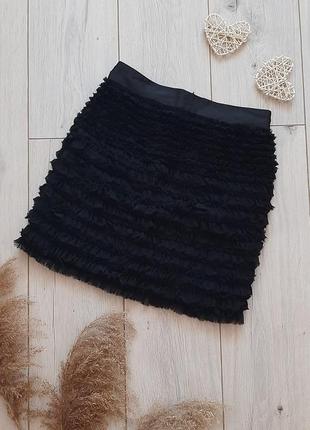 Ochirly шикарная черная мини юбка футляр xs-s