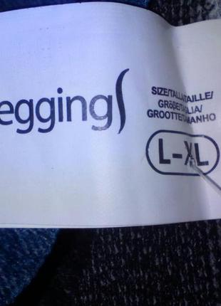 Лосины джеггинсы jeggings размер l-xl5 фото