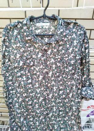 Товар люкс, женская хлопковая рубашка, размер 14.denim