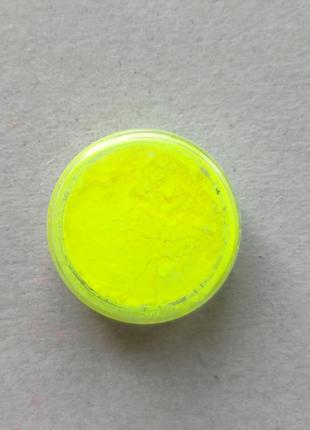 Неоновий пігмент лимонний1 фото