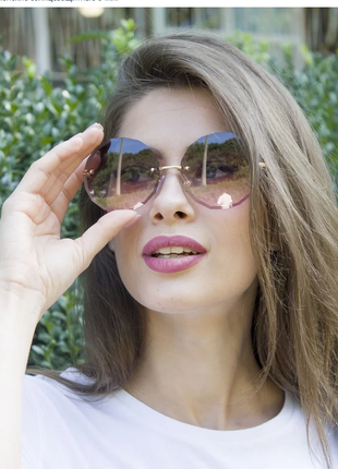 Очки.женские солнцезащитные очки.1 фото