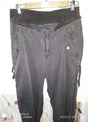 Джогеры катоновые  женские брюки летние 48 -50 р3 фото