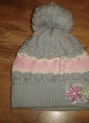 Демісезонна шапка на 7-10 років