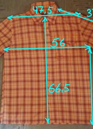 Фирменная треккинговая рубашка с коротким рукавом мужская salewa сорочка - р. м2 фото