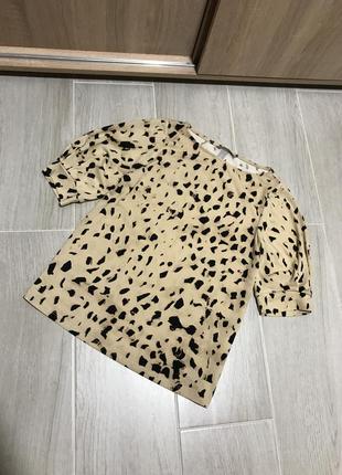 Блуза в леопардовый принт h&m
