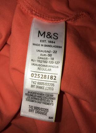 Marks&spencer-новое яркое хлопковое макси платье! р.-50! батал!8 фото