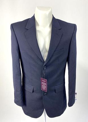 Темно синий пиджак brook taverner, качество