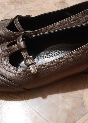 Кожаные туфли jenny by ara