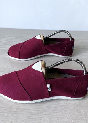 Эспадрильи toms коттон