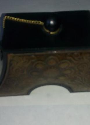 Шкатулка ссср * пороховница*.