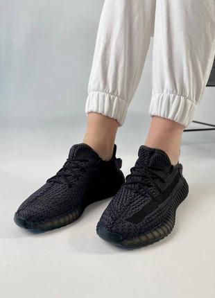 Чоловічі кросівки adidas yeezy boost 350 black7 фото
