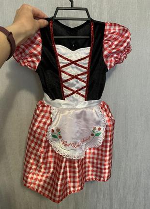 Платье красная шапочка