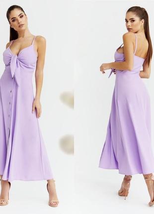 Платье миди, весна-лето