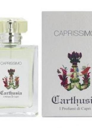 Туалетна вода, ніша carthusia di capri caprissimo унісекс 25 мл