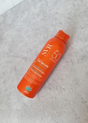 Svr sun secure сан секюр солнцезащитный спрей-мист spf50+