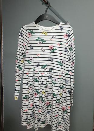 Легкое платье для девочки 8-10 лет.