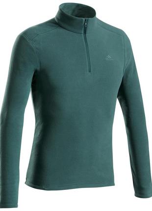 Толстовка флисовая для горных походов mh100 мужская