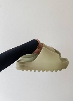 Тапки  yeezy slide “resin” тапочки шлепки2 фото