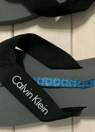 Шльопанці/в'єтнамки cakvin klein eur-39/40/38-39/24-25 див.9 фото