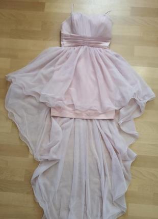 Платье со шлейфом,для торжественных мероприятий, турция