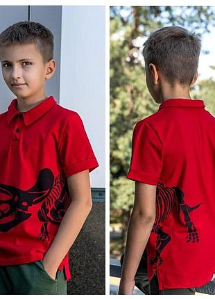 Футболка поло рост 122-146см