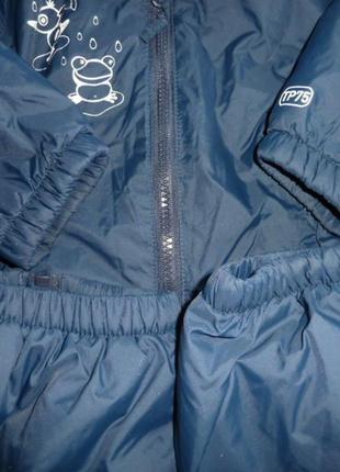 Trespass утепленный дождевик, комбинезон на 12-18 мес на флисе