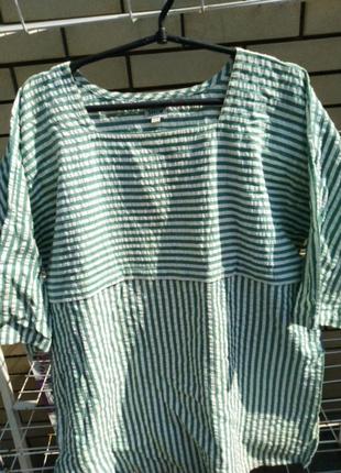 Блуза в полоску, размер 40-421 фото