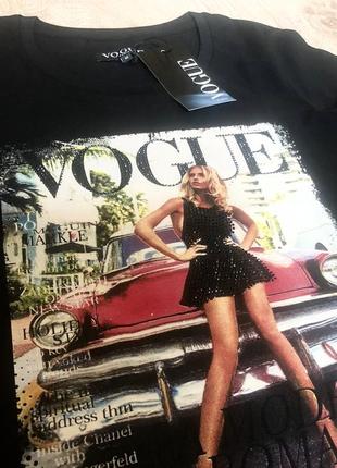 Нова жіноча футболка vogue2 фото