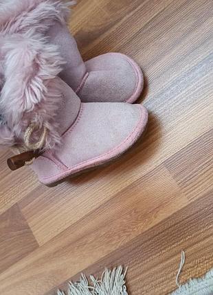 Замшевые уги для девочки фирмы next