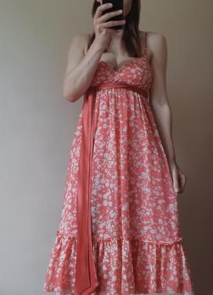 Шелковый сарафан alain manoukian платье из натурального шелка2 фото