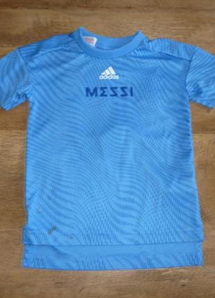 Adidas messi , оригинал, футболка адидас месси на 5-6 лет