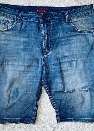 Мужские джинсовые шорты бриджи размер 52/54