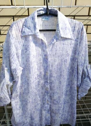 Люкс!!!блуза -туніка, розмір м,жатка.