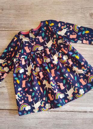 Платье единорожки f&f на девочку 0-3месяца.