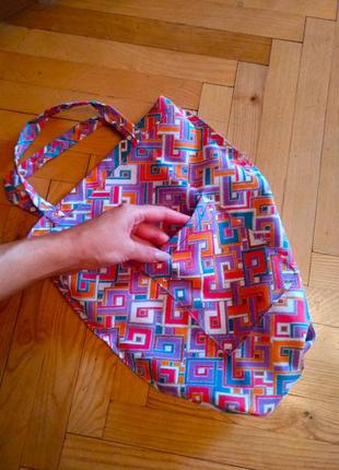 Новая небольшая сумка торба мешок, ручная работа3 фото