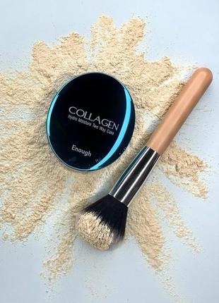 Пудра enough collagen hydro moisture two way cake spf25 pa++2 фото