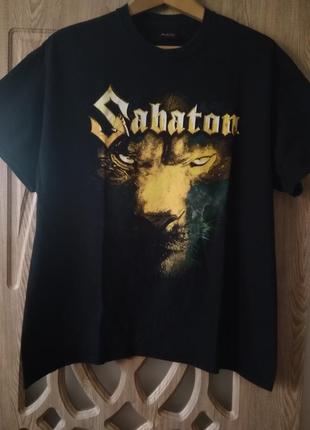 Футболка sabaton "i am a lion from the north",офіційний мерч