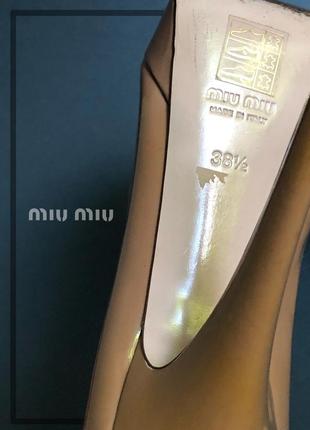 Туфли классика miumiu7 фото