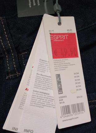 Брендовые женские джинсы esprit 48 размера (международный l)5 фото