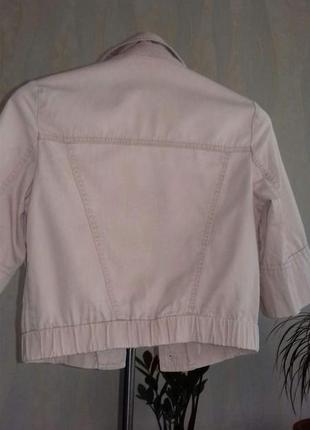 Котоновый  укороченный пиджак2 фото