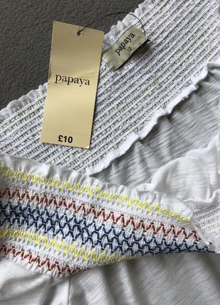 Нарядный топ оверсайз matalan papaya4 фото