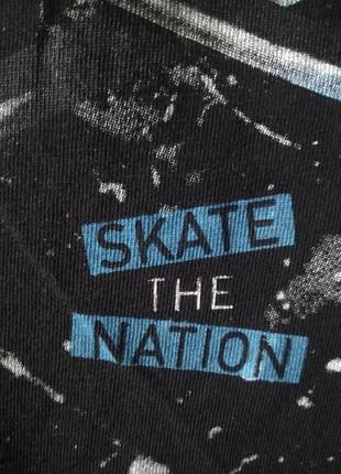 Футболка длинный рукав (лонгслив)skate nation4 фото