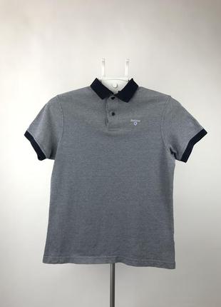 Відмінне, класичне поло в сірому кольорі