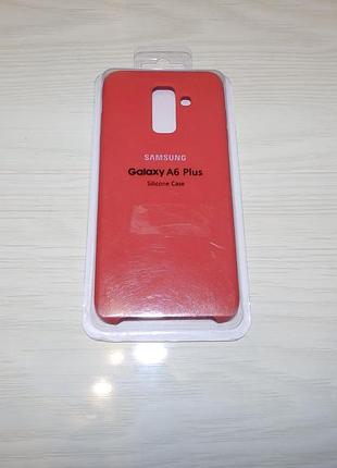 Чохол silicone case для samsung galaxy a6 plus 2018 2