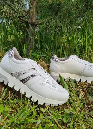 Жіночі кросівки tamaris оригінал. натуральна шкіра.