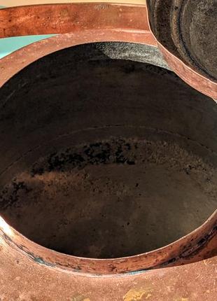 Старовинний мідний чайник антикваріат старовина6 фото