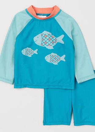 Комплект для купання захист від сонця 6/12 міс