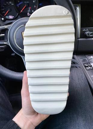 Тапки/шльопанці adidas vulc beige6 фото