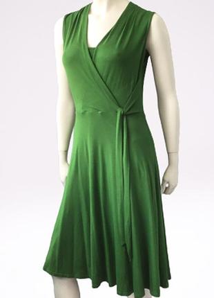 Красивое платье насыщенного трввяного цвета британского бренда phase eight2 фото