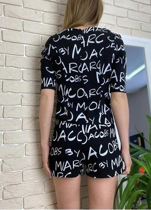 Костюм летний шорты футболка в надписи гламурная классика3 фото